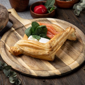 Бенедикт с лососем