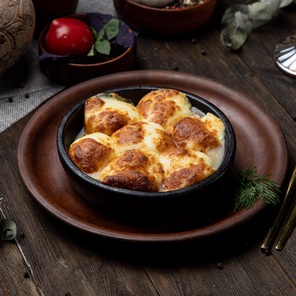 Шампиньоны с сыром