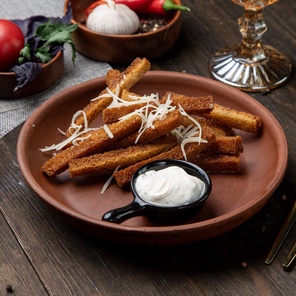 Чесночные гренки