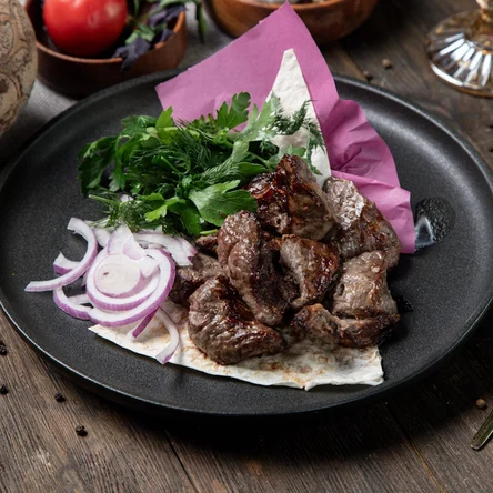 Шашлык из филе бедра баранины