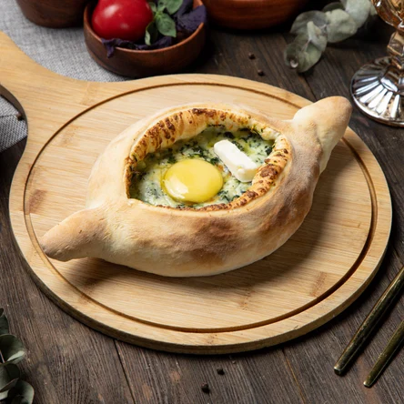 Лодочка со шпинатом