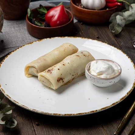 Блины с говядиной